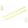KnitPro Trendz Stricknadeln / Jackenstricknadeln Acryl 30cm 6.00mm / 9.8in US10 Gelb