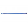 KnitPro Trendz Einzelne Häkelnadel Acryl 30cm 6.50mm Blau für tunesische Häkelarbeit / Häkeln