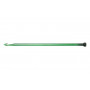 KnitPro Trendz Einzelne Häkelnadel Acryl 30cm 9.00mm Grün für tunesische Häkelarbeit / Häkeln