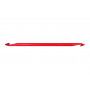 KnitPro Trendz Doppelhäkelnadel Acryl 30cm 12.00mm Rot für tunesische Häkelarbeit / Häkeln