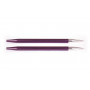 KnitPro Zing austauschbare Rundstricknadeln Aluminium 9cm 6,00mm / US10 Purple Velvet