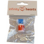 Infinity Hearts Stabzähler / Schrittzähler Ass. Farben - 2 Größen