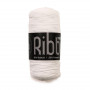 Mayflower Ribbon Textilgarn einfarbig 102 Weiß
