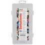 ArtBin Kunststoffbox für Knöpfe und Zubehör Transparent 23x11,5x3,5cm