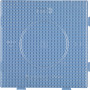 Hama Midi Stifftplatte Steckplatte Quadrat Transparent 14,5x14,5cm - 1 Stk