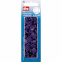 Prym Colour Snaps Push Pins Kunststoff Rund Violett 12.4mm - 30 Stk.