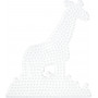 Hama Midi Steckplatte Giraffe Weiß 16x14cm - 1 Stk