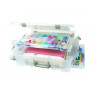 ArtBin Super Sachtel Deluxe Kunststoffbox transparent 43,8x42,5x12,7cm