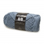 Mayflower Cotton 8/8 Big Garn Unicolor 1936 Blau Grau