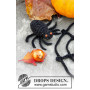 Webster by DROPS Design – Häkelmuster mit Kit Spinnennetz zur Dekoration Halloween
