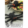Aragog by DROPS Design - Häkelmuster mit Kit Spinne Halloween Dekoration
