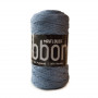 Mayflower Ribbon Textilgarn Unicolor 127 Denim Blau