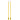 Knit Lite Jackenstricknadeln mit Licht 33cm 6,00mm / 13in US10 Gelb