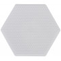 Hama Mini Stiftplatte 594 Hexagon Weiß - 1 Stk
