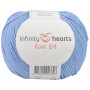 Infinity Hearts Rose 8/4 Garn Unicolor 92 Light Denim Blue
