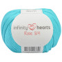 Infinity Hearts Rose 8/4 Garn einfarbig 130 Meeresgrün