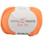 Infinity Hearts Rose 8/4 Garn Unicolor 192 Light Orange