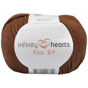 Infinity Hearts Rose 8/4 Garn Unicolor 228 Mørkebrun