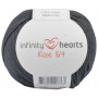 Infinity Hearts Rose 8/4 Garn Unicolor 236 Charcoal Grey
