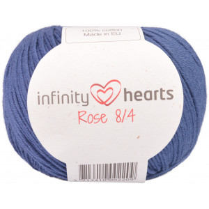 Infinity Hearts Rose 8/4 Garn einfarbig 114 Marineblau