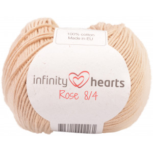 Infinity Hearts Rose 8/4 Garn einfarbig 213 Beige