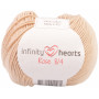 Infinity Hearts Rose 8/4 Garn einfarbig 213 Beige
