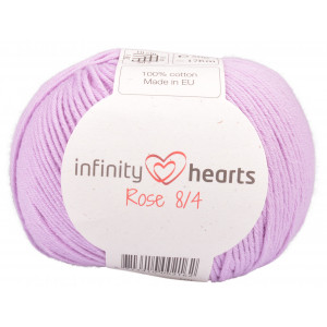 Infinity Hearts Rose 8/4 Garn Unicolour 52 Lilac