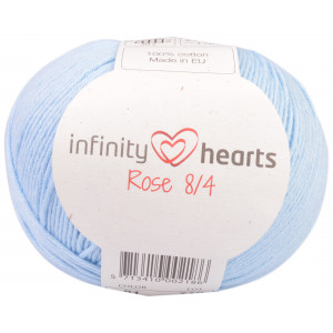 Infinity Hearts Rose 8/4 Garn Unicolor 81 Hellblau