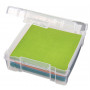 ArtBin Kunststoffbox für Stoff / Filz und Zubehör Transparent 16x17x5,5cm
