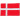 Aufbügeletikett Flagge Dänemark 9x6cm - 1 Stück