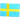 Aufbügeletikett Flagge Schweden 9x6cm - 1 Stück