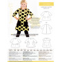 MiniKrea Schnittmuster 50010 A-Line Kleid - Papiervorlage Größe 0-10 Jahre