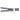 YKK Split Zipper Messing antik 45cm 6mm Grau