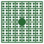 Pixelhobby Midi Pixel 345 Dunkles Smaragdgrün 2x2mm - 140 Pixel