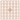 Pixelhobby Midi Pixel 273 Helles Pfirsich Hautfarben 2x2mm - 140 Pixel