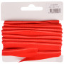 Infinity Hearts Paspelband Stretch 10mm 250 Rot - 5m