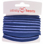 Infinity Hearts Paspelband Stretch 10mm 370 Marineblau - 5m