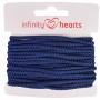 Infinity Hearts Anorakschnur Polyester 3mm 09 Marineblau - 5m