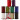 Geschenkband, Sortierte Farben, B 10 mm, 10x250 m/ 1 Pck