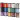Kräuselband - Sortiment , Sortierte Farben, B 10 mm, Glänzend, 15x50 m/ 1 Pck