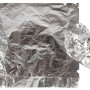 Blattmetall Imitat, Blatt 16x16cm, 25 Blatt, Silber
