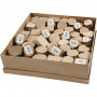 Mini-Schachteln, H 3 cm, D 4-6 cm, 144 Stk/ 1 Pck