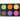 Wasserfarben, Zusätzliche Farben, H 16 mm, D 44 mm, 1 Pck