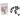 Infinity Hearts Sicherheitsaugen / Amigurumi Augen Silber 16mm - 5 Sets - 2. Wahl ab Werk