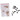 Infinity Hearts Sicherheitsaugen / Amigurumi Augen Grün 8mm - 5 Sets