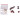 Infinity Hearts Sicherheitsaugen / Amigurumi Augen Weiß 18mm - 5 Sets