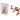 Infinity Hearts Sicherheitsaugen / Amigurumi Augen Orange 12mm - 5 Sets - 2. Wahl