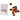 Infinity Hearts Sicherheitsaugen / Amigurumi Augen Orange 30mm - 5 Sets - 2. Wahl