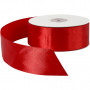 Satinband, Rot, B 38 mm, 50 m/ 1 Rolle
