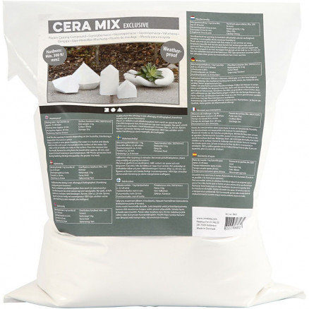 Cera-Mix gipsgussmischung exklusiv 5 kg weiß 